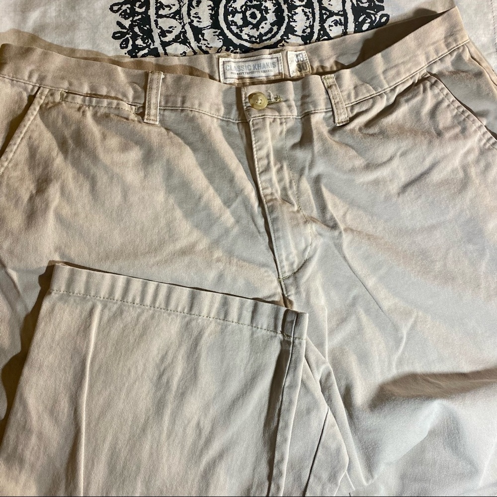 38x30 Old Navy Classic Khaki Pants